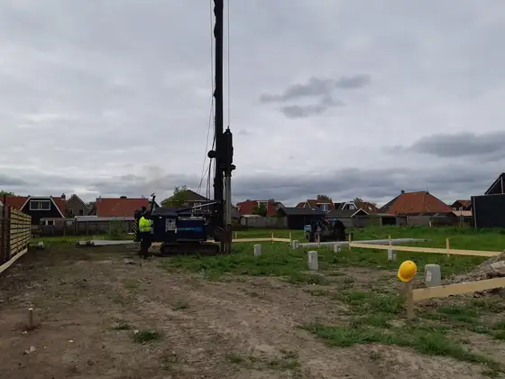 Energie neutrale nieuwbouw woning met pelletketel in Arum — afbeelding 23