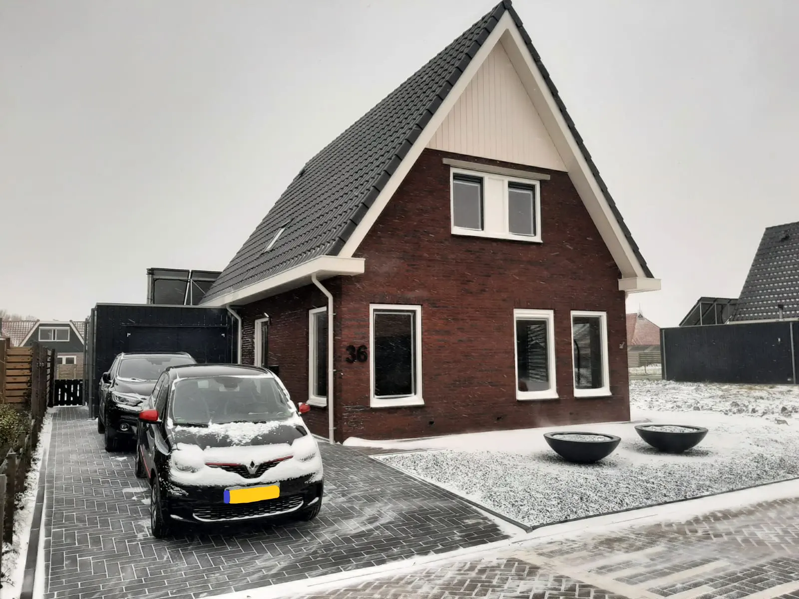 Energie neutrale nieuwbouw woning met pelletketel in Arum