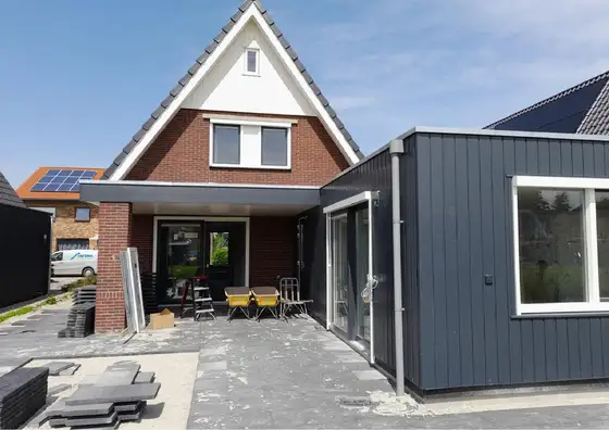 Energie neutrale nieuwbouw woning met aardwarmtepomp in Arum — afbeelding 2