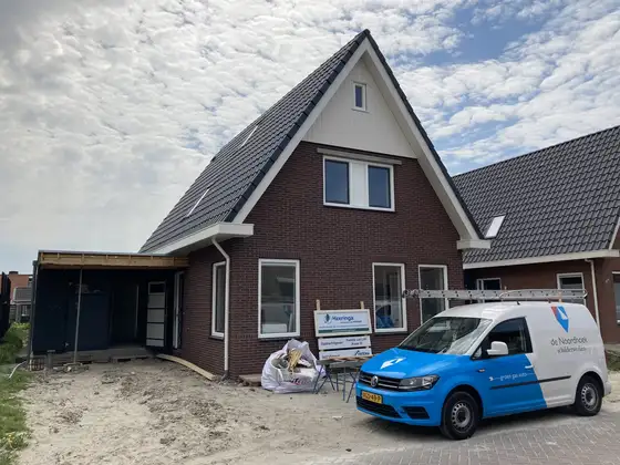 Energie neutrale nieuwbouw woning met aardwarmtepomp in Arum — afbeelding 7