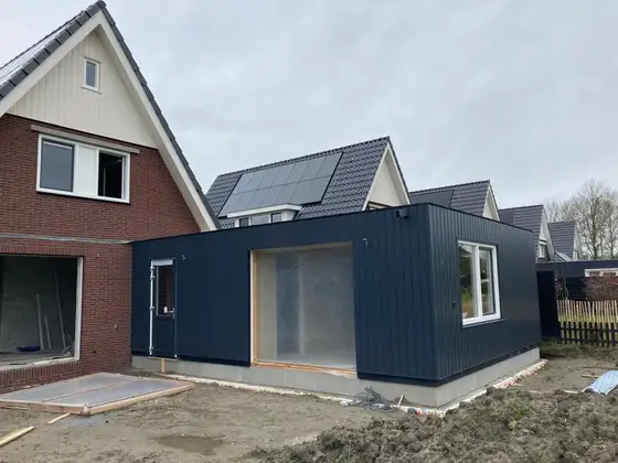 Energie neutrale nieuwbouw woning met aardwarmtepomp in Arum — afbeelding 15