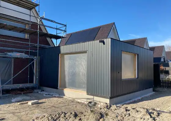 Energie neutrale nieuwbouw woning met aardwarmtepomp in Arum — afbeelding 22