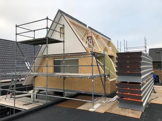 Energie neutrale nieuwbouw woning met aardwarmtepomp in Arum — afbeelding 24