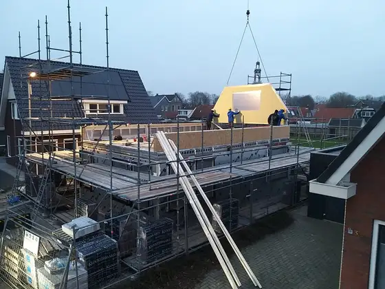 Energie neutrale nieuwbouw woning met aardwarmtepomp in Arum — afbeelding 26