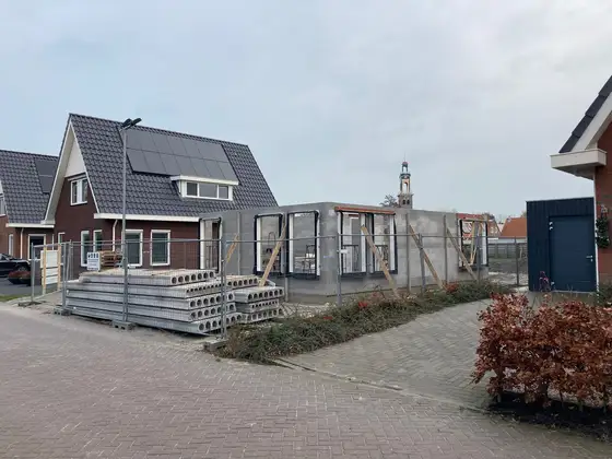Energie neutrale nieuwbouw woning met aardwarmtepomp in Arum — afbeelding 33