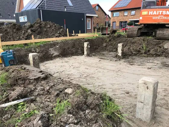Energie neutrale nieuwbouw woning met aardwarmtepomp in Arum — afbeelding 35