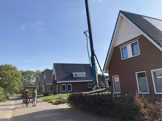 Energie neutrale nieuwbouw woning met aardwarmtepomp in Arum — afbeelding 36