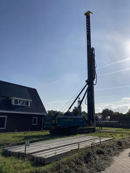 Energie neutrale nieuwbouw woning met aardwarmtepomp in Arum — afbeelding 38