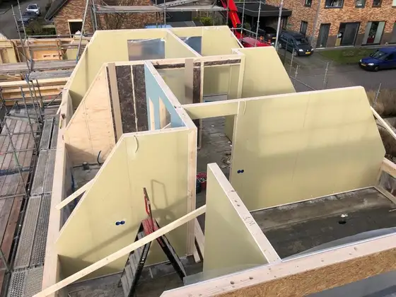 Energie neutrale nieuwbouw woning met aardwarmtepomp in Arum — afbeelding 23