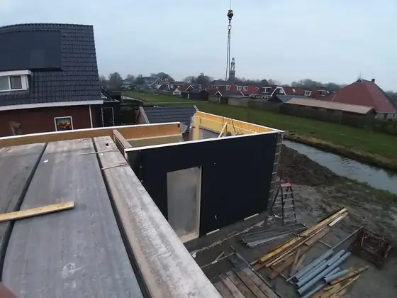 Energie neutrale nieuwbouw woning met aardwarmtepomp in Arum — afbeelding 26
