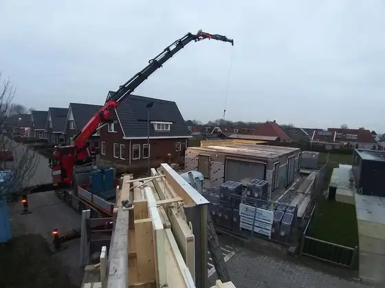 Energie neutrale nieuwbouw woning met aardwarmtepomp in Arum — afbeelding 27