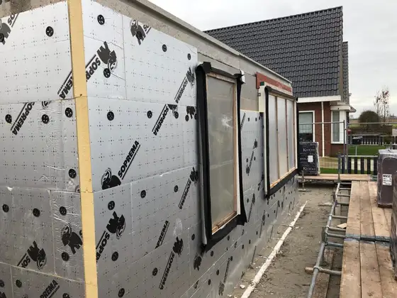 Energie neutrale nieuwbouw woning met aardwarmtepomp in Arum — afbeelding 28