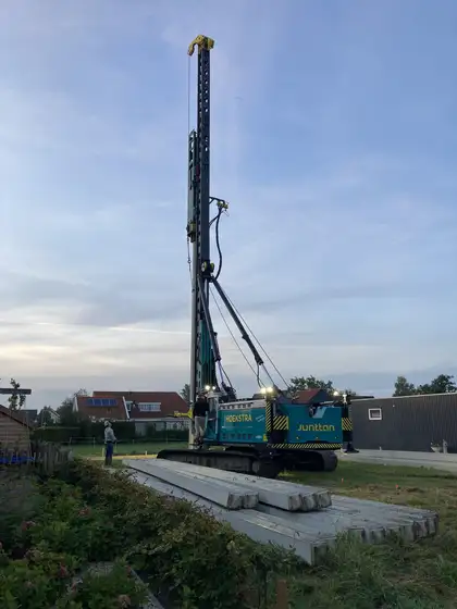 Energie neutrale nieuwbouw woning met aardwarmtepomp in Arum — afbeelding 35
