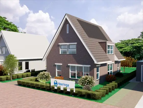 Energie neutrale nieuwbouw woning met aardwarmtepomp in Arum — afbeelding 38