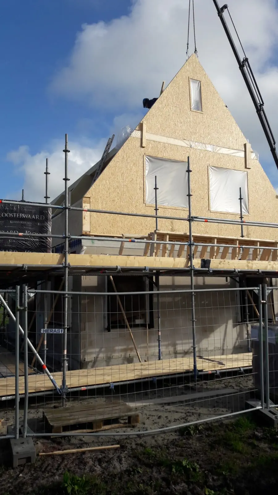 Duurzame energie neutrale nieuwbouw woning Oudega (SWF)