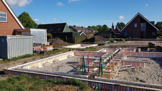 Energie neutrale nieuwbouw woning met aardwarmtepomp in Oudega — afbeelding 9