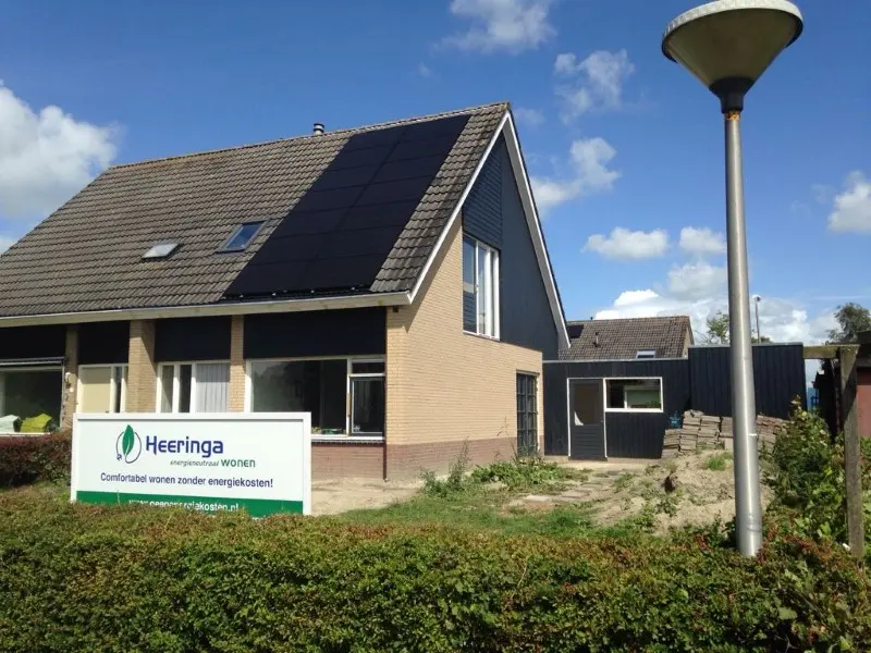 Renovatie energie neutrale woning in Witmarsum