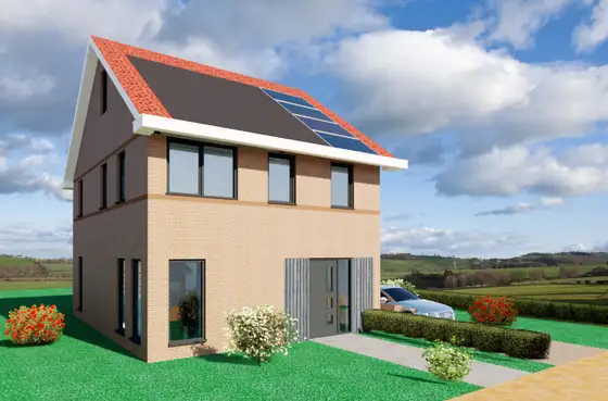 Energie zuinige nieuwbouw woning in Witmarsum — afbeelding 2