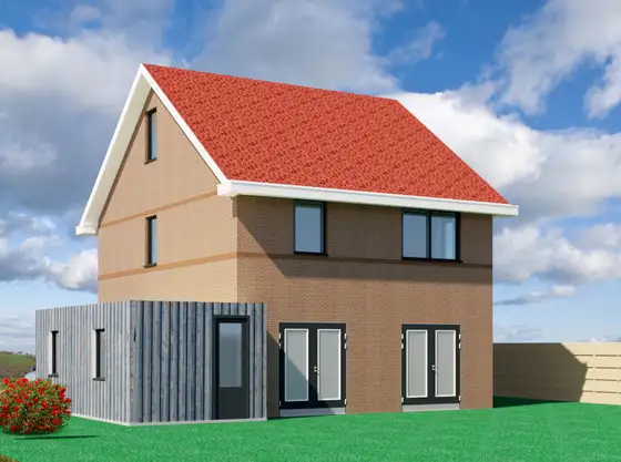 Energie zuinige nieuwbouw woning in Witmarsum — afbeelding 3