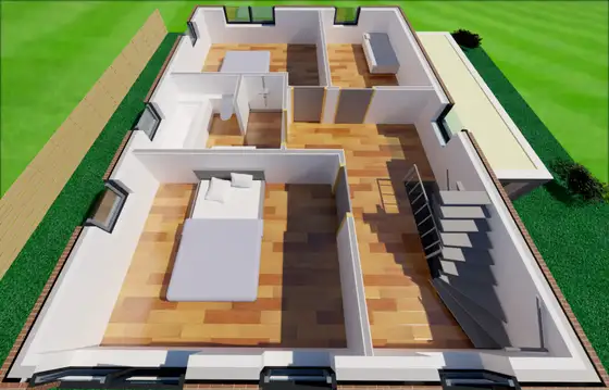 Energie zuinige nieuwbouw woning in Witmarsum — afbeelding 8
