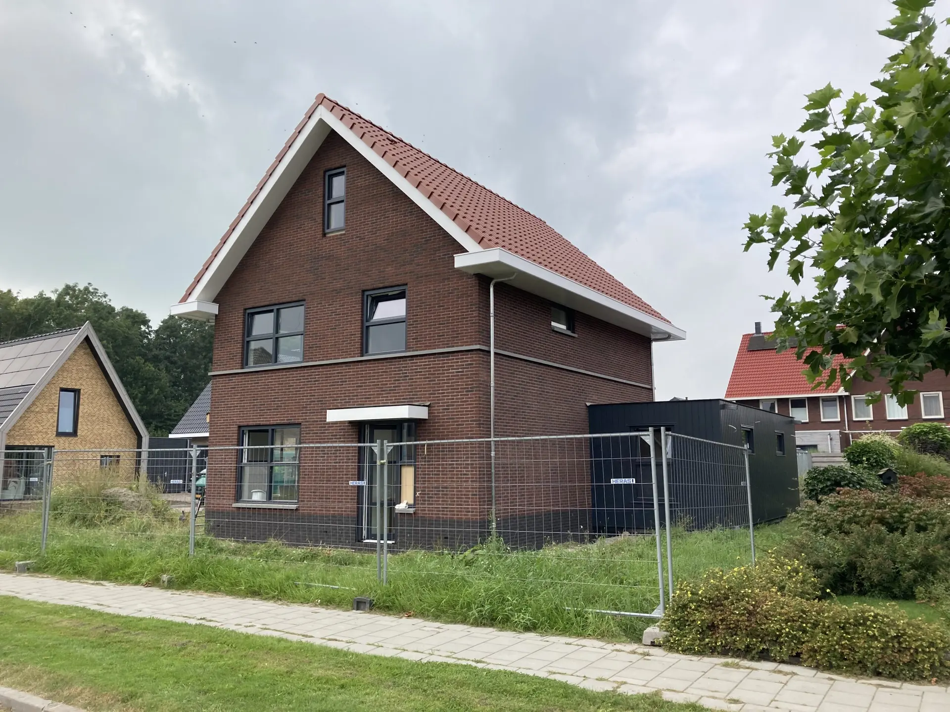 Energie zuinige nieuwbouw woning in Witmarsum