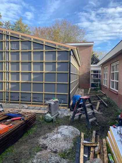 Uitbreiding bedrijfspand in Wons — afbeelding 3
