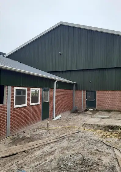 Uitbreiding melkvee stal in Koufurderrige — afbeelding 1
