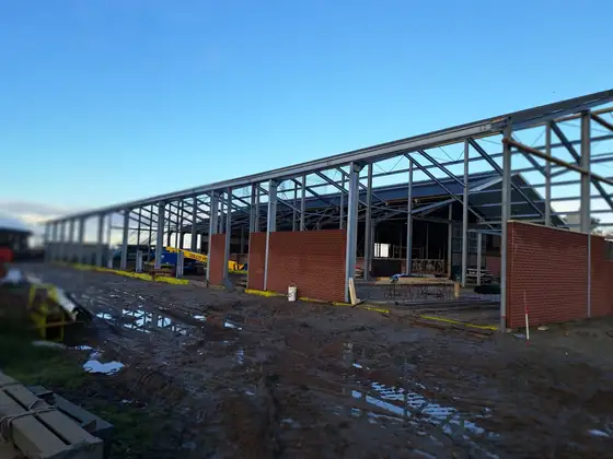 Uitbreiding melkvee stal in Koufurderrige — afbeelding 5