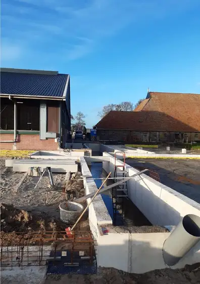Uitbreiding melkvee stal in Koufurderrige — afbeelding 11