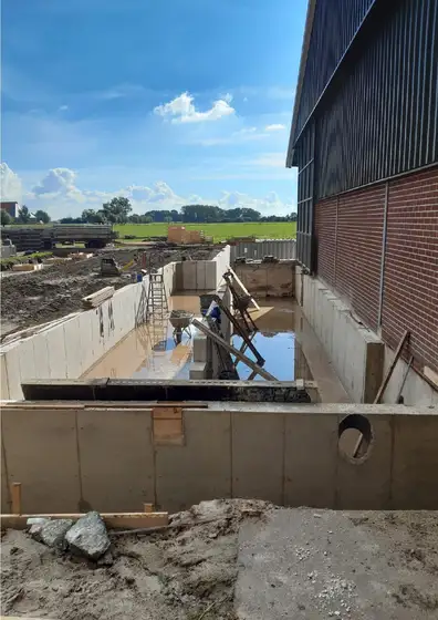 Uitbreiding melkvee stal in Koufurderrige — afbeelding 24