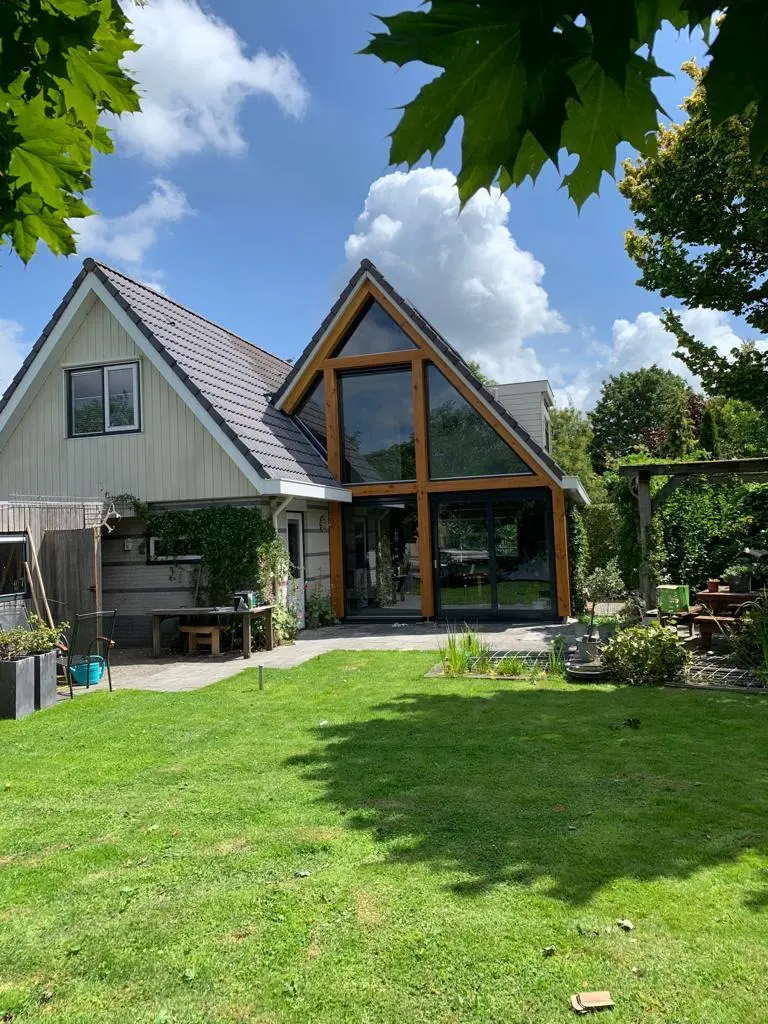 Uitbreiding woning in Grou