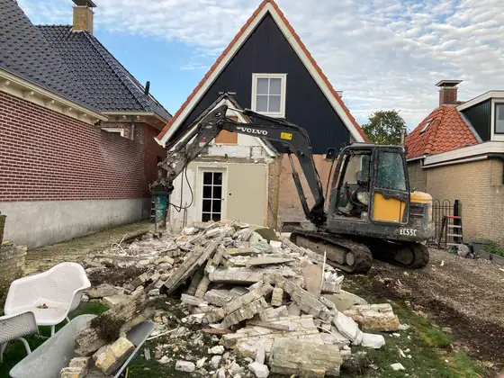 Moderne aanbouw woning in Schraard — afbeelding 14